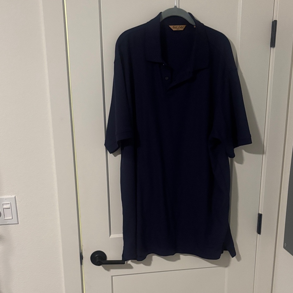 Roundtree & Yorke Navy Polo Shirt